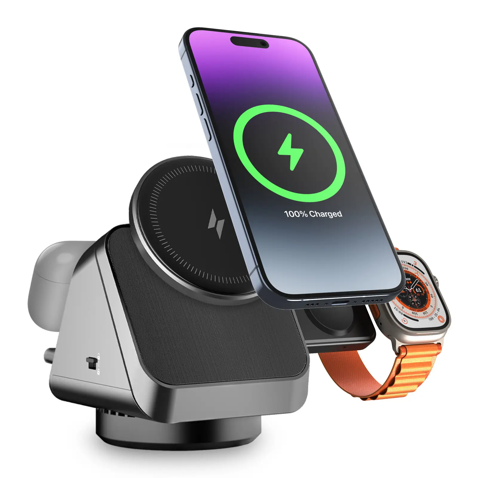 三合一無線充電座,朝暘興業有限公司